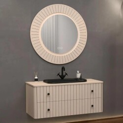 Aquanil Solaris Banyo Dolabı 120 cm Vizon - 1