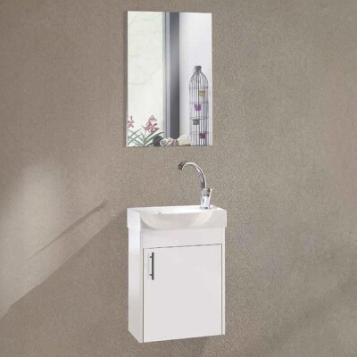 Badella City Banyo Dolap Takımı CITY 5545 V21 55cm Beyaz - 1