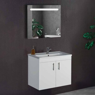 Badella Ronda Banyo Dolap Takımı RONDA 5561 V31 61 cm Beyaz - 1