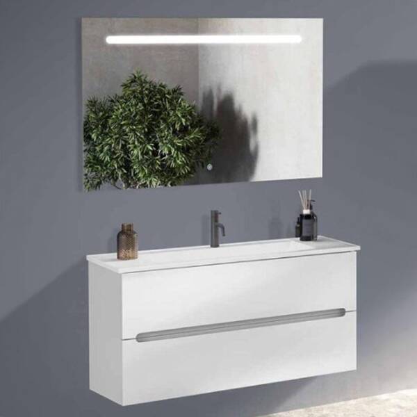 Badella Smart Banyo Dolap Takımı SMART 55120 V31 120cm Beyaz - 1