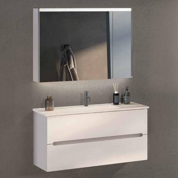 Badella Smart Banyo Dolap Takımı SMART 55120 V32 120cm Kumsal - 1