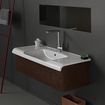 Cerastyle Anova Etajerli Lavabo 100x50 cm - 3