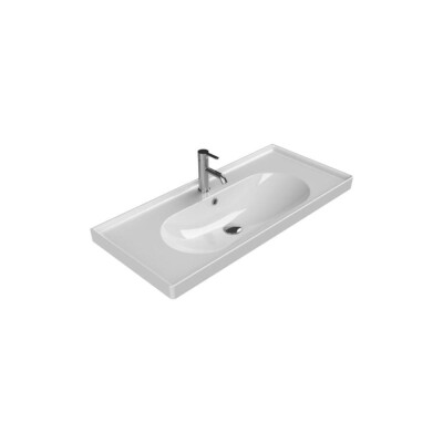 Cerastyle Arya Etajerli Lavabo 100x45 cm - 1