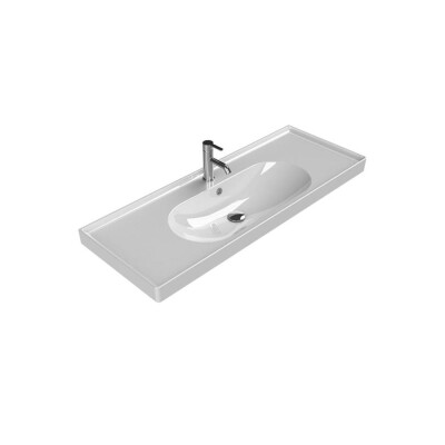 Cerastyle Arya Etajerli Lavabo 120x45 cm - 1