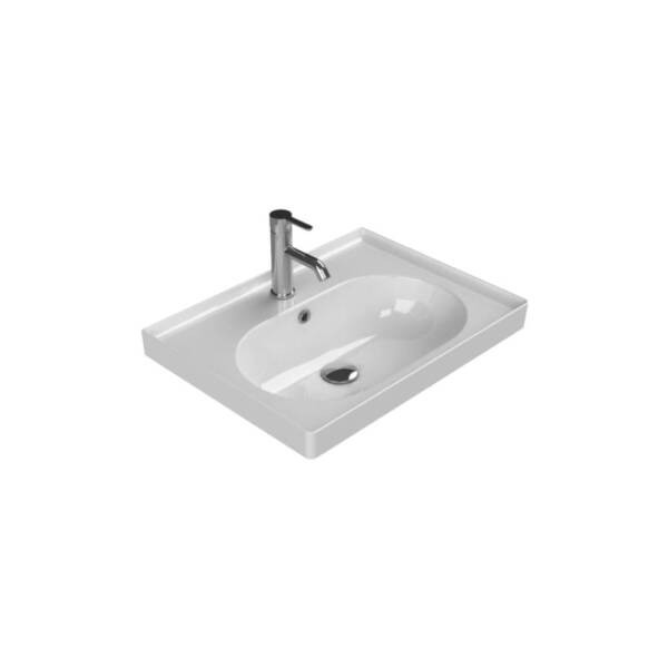 Cerastyle Arya Etajerli Lavabo 60x45 cm - 1