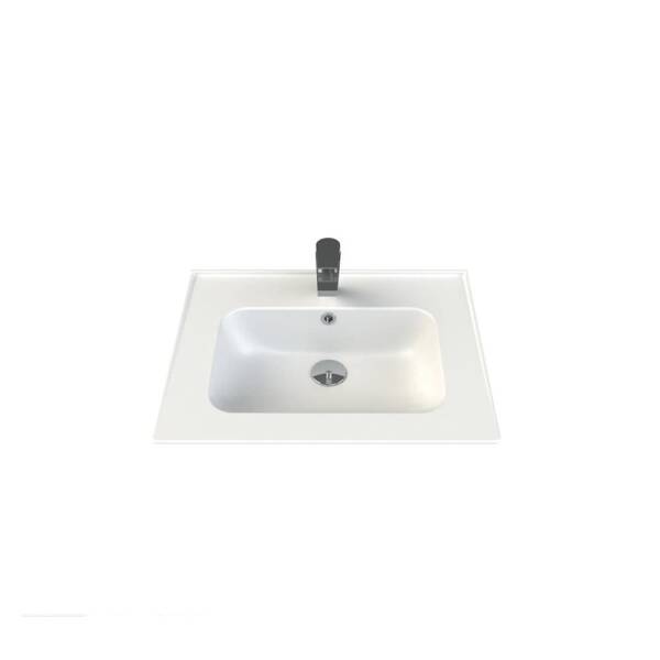 Cerastyle Blue Etajerli Lavabo 60x47 cm - 1