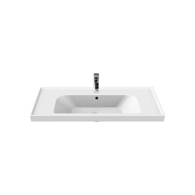 Cerastyle Frame Etajerli Lavabo 90x45 cm - 1