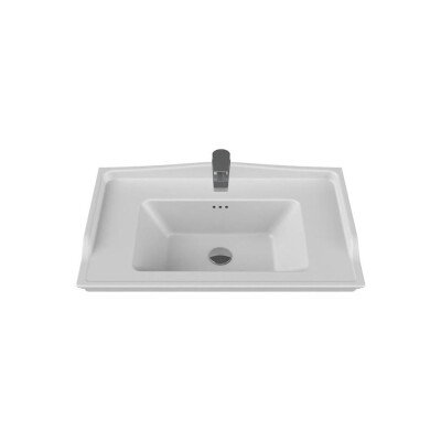 Cerastyle Kapadokya Etajerli Lavabo 80x48 cm - 1