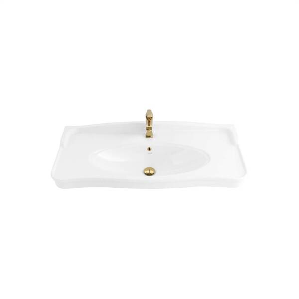 Creavit Antik Etajerli Lavabo 100cm AN100 - 1