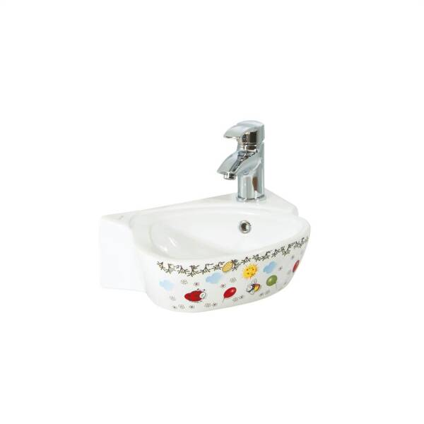 Creavit Çocuk Lavabo 38 cm - Dekorlu CK035 - 1