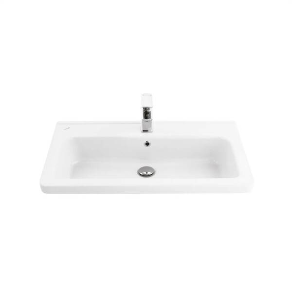 Creavit İpek Etajerli Lavabo 80cm IP080 - 1