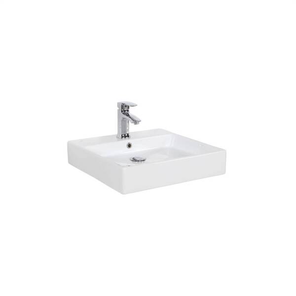 Creavit Next Tezgah Üzeri Kare Lavabo 50*50 cm NX255 - 1