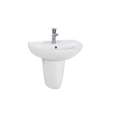 Creavit Oval Lavabo 40*50 cm Lavabo 12,6 Kg TP155 - 1