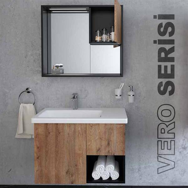 Creavit Vero Serisi Banyo Dolabı (85cm) - 1