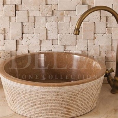 Delta Viyana Noce Tezgah Üstü Lavabo DLT630-02 - 1