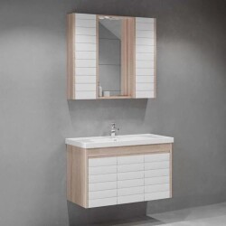 Denko Mostar Banyo Dolap Takımı 90cm Sonomo - 1