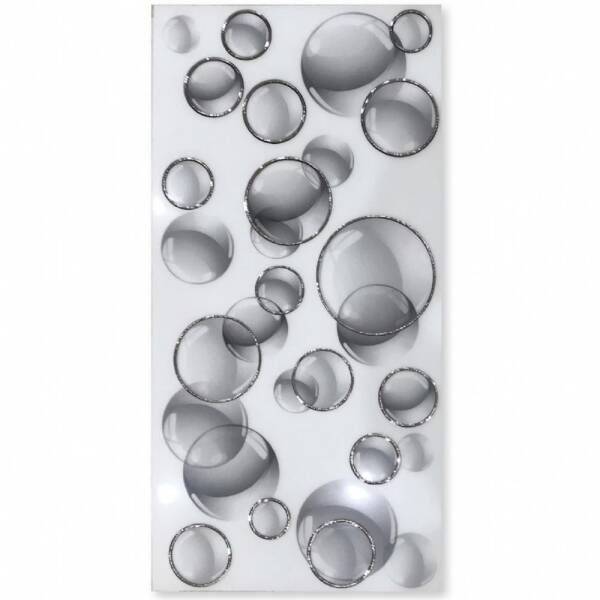 Fionart FD-30055 Bubble Platin Dekoratif Karo (30x60cm) - 1