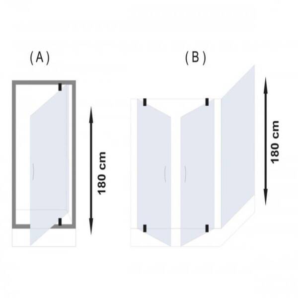 Formina Gate A 1 Dışa Açılır Duş Kabini - 3