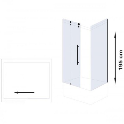 Formina Milenyum Rectangle D 1 Sabit 1 Çalışır Duş Kabini - 3