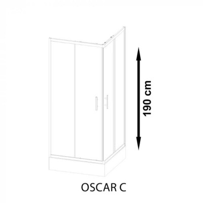 Formina Oscar C 2 Sabit 2 Çalışır Duş Kabini - 2