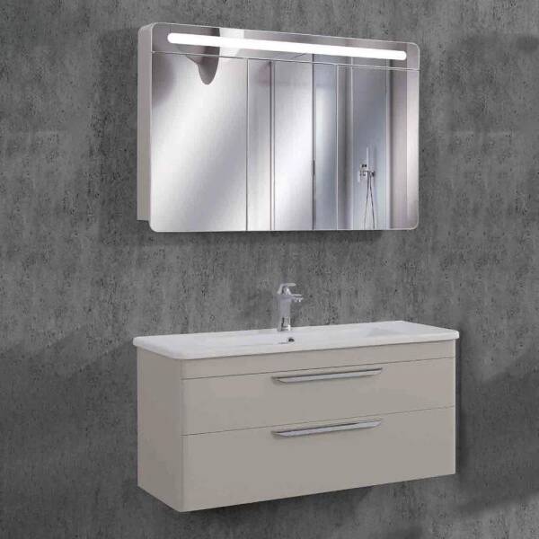 Lineart Efes Banyo Dolabı 60 cm Sahra - 1