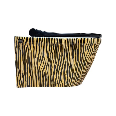 Pure WH-796 Tiger Gold Zebra Asma Klozet - 1