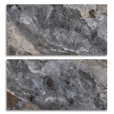 QUA Freya Gri Parlak Granit 60x120 - 1