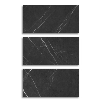 Seramiksan Nat. Black Marble Siyah Mat Seramik 934920 - 60x120 - 1