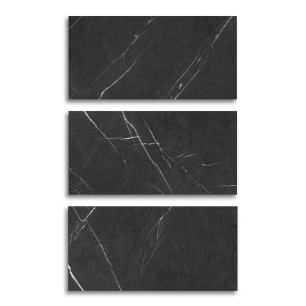 Seramiksan Nat. Black Marble Siyah Mat Seramik 934920 - 60x120 - 1