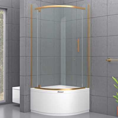 Shower Original 2 Sabit 1 Açılır Oval Küvet Üzeri Kabin - 1