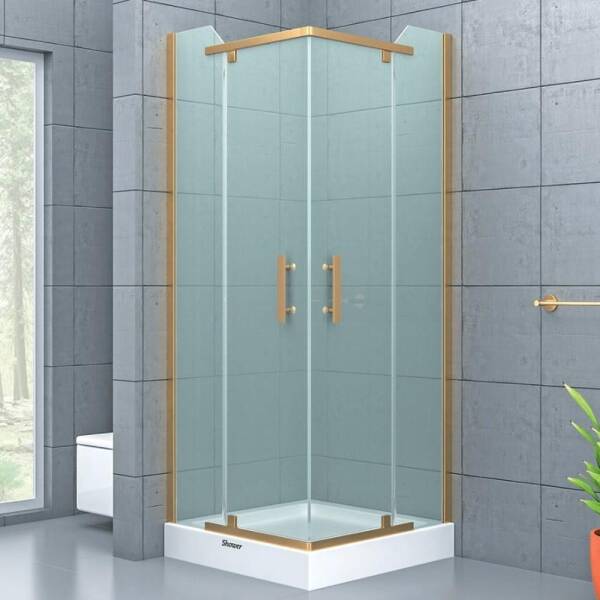 Shower Original 2 Sabit 2 Açılır Küvet Üzeri Kare Kabin - 1