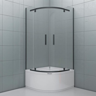 Shower Original 2 Sabit 2 Açılır Oval Küvet Üzeri Kabin - 1