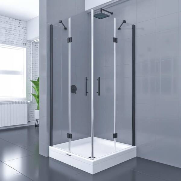 Shower Place 2 Sabit 2 Açılır Kare Tekne Üzeri Kabin - 1