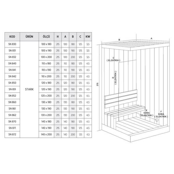 Shower Stark Sauna - 2