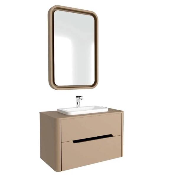 UBM Banyo Arlin Banyo Dolabı 80cm Cappucino - 1