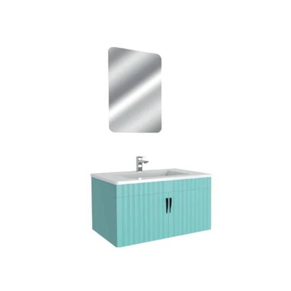 UBM Banyo Eliza Banyo Dolabı 75cm Su Yeşili - 1