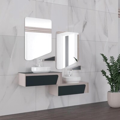 UBM Banyo Hera Banyo Dolabı 140cm Cappucino - 1